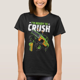 Ich bin bereit, den 1. Geburtstag Jungen Monster T T-Shirt
