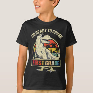Ich bin bereit, den 1. Grad Dinosaurier zu zerklei T-Shirt