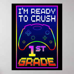 ICH BIN BEREIT, DEN 1. GRAD ZU ERREICHEN POSTER