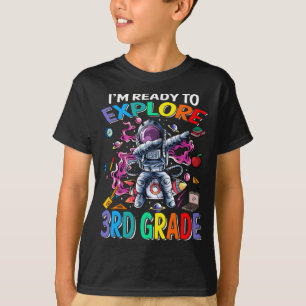 Ich bin bereit, den 3. Astronauten-T - Shirt zu er
