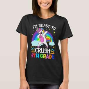 Ich bin bereit, den 5. Schulabschluss wieder in de T-Shirt