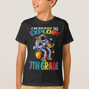 Ich bin bereit, den 7. Astronauten-T - Shirt zu er