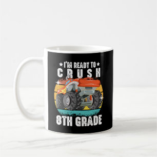 Ich bin bereit, den 8ten Grade Funny Monster Truck Kaffeetasse