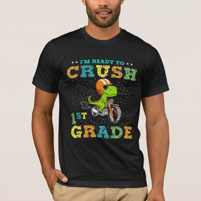 Ich bin bereit, den ersten Grad zu verkürzen T-Shirt (Vorderseite)