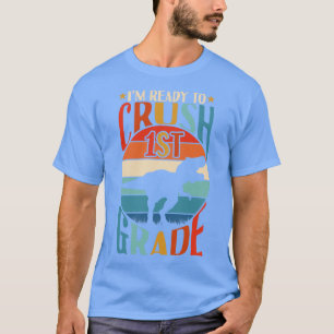Ich bin bereit, den ersten Schulabschluss wieder i T-Shirt