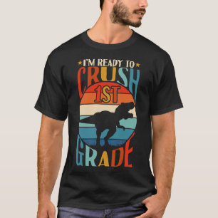 Ich bin bereit, den ersten Schulabschluss wieder i T-Shirt