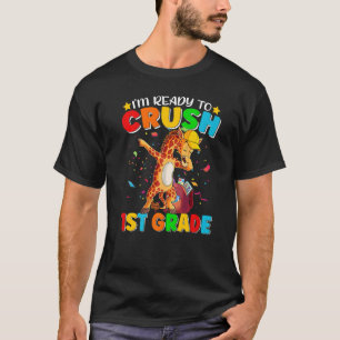 Ich bin bereit, den ersten Schulabschluss zurück i T-Shirt