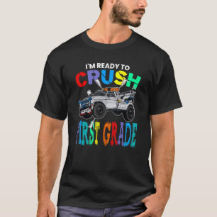 Ich bin bereit, den ersten Truck zurück zu zerquet T-Shirt