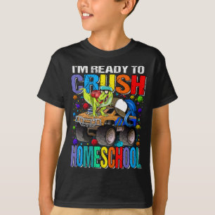 Ich bin bereit, den Homeschoool-Monster-LKW zu zer T-Shirt