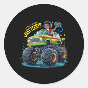 Ich bin bereit, den Junitelsten Sticker zu zerdrüc