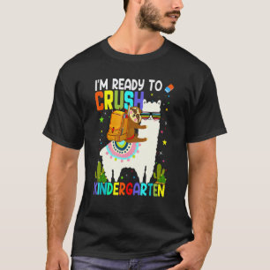 Ich bin bereit, den Kindergarten-Beginn der Schule T-Shirt