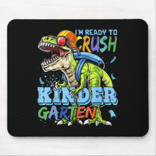 Ich bin bereit, den Kindergarten Dino T-Rex Ck zur Mousepad
