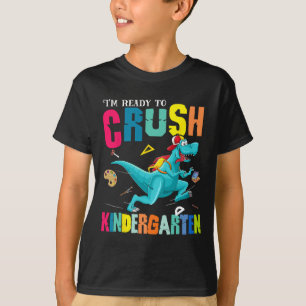 Ich bin bereit, den Kindergarten-Dinosaurier Byck T-Shirt