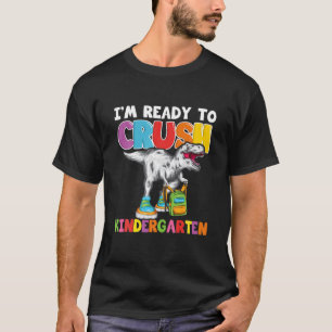 Ich bin bereit, den Kindergarten Dinosaurier wiede T-Shirt