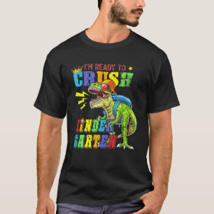 Ich bin bereit, den Kindergarten Dinosaurier wiede T-Shirt