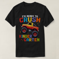 Ich bin bereit, den Kindergarten-Monster-LKW zu ze