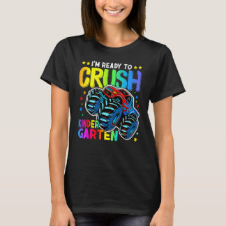 Ich bin bereit, den Kindergarten-Monster-Truck zur T-Shirt