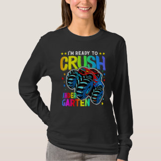 Ich bin bereit, den Kindergarten-Monster-Truck zur T-Shirt