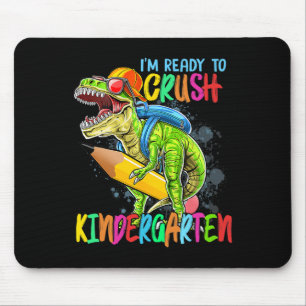 Ich bin bereit, den Kindergarten T-Rex Dino zu zer Mousepad