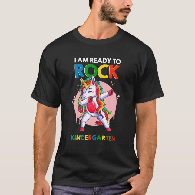 Ich bin bereit, den Kindergarten wieder zu schließ T-Shirt (Vorderseite)