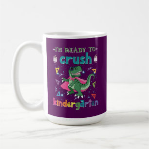 Ich bin bereit, den Kindergarten zu zerquetschen Kaffeetasse