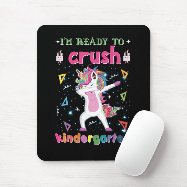 Ich bin bereit, den Kindergarten zu zerschlagen Mousepad (Mit Mouse)