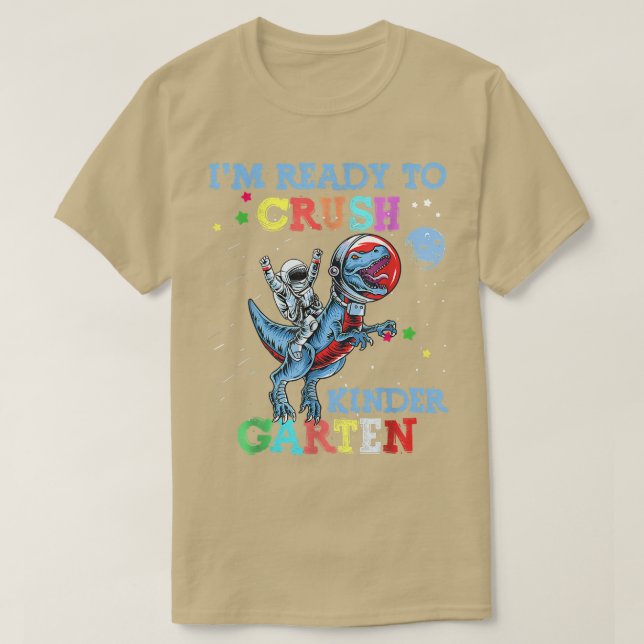 Ich bin bereit, den Kindergarten zu zerschlagen T-Shirt (Design vorne)