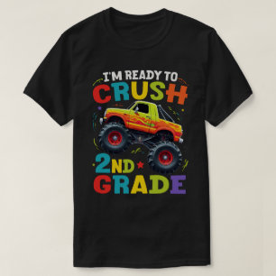Ich bin bereit, den Monster-LKW der zweiten Klasse T-Shirt