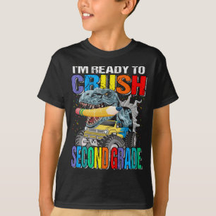 Ich bin bereit, den Monster-LKW der zweiten Klasse T-Shirt