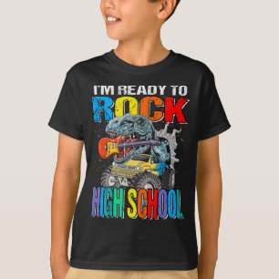 Ich bin bereit, den Monster-Truck der High School T-Shirt