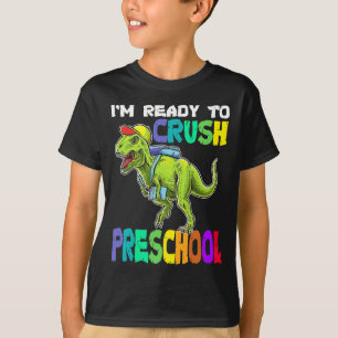 Ich bin bereit, den Vorschul-Dinosaurier Byck zur T-Shirt