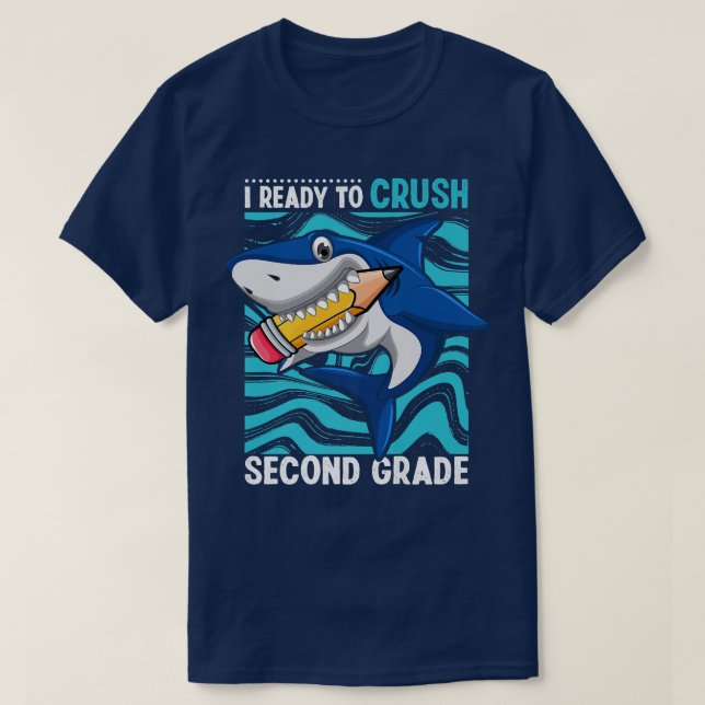 Ich bin bereit, den zweiten Schaf wieder nach Scho T-Shirt (Design vorne)