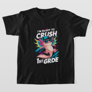 Ich bin bereit, die 1. Klasse Axolotl-Rückkehr zur T-Shirt