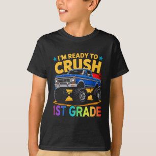Ich bin bereit, die 1. Klasse Monster Truck Ck zu T-Shirt