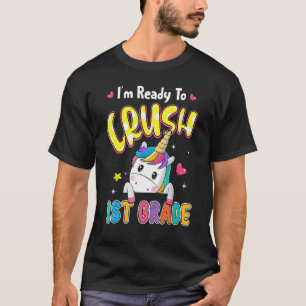 Ich bin bereit, die 1. Klasse wieder zu Schulmädch T-Shirt