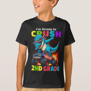 Ich bin bereit, die 2. Klasse zu knacken – Zurück  T-Shirt