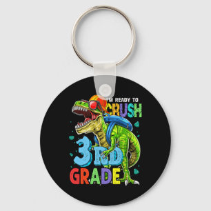 Ich bin bereit, die 3. Klasse Dinosaurier Byck To Schlüsselanhänger