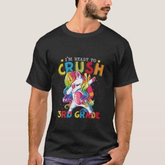 Ich bin bereit, die 3D-Grade-Dabbing-Einhorn wiede T-Shirt
