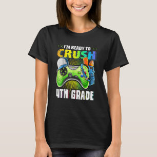Ich bin bereit, die 4. Klasse zurück zur Schule Vi T-Shirt