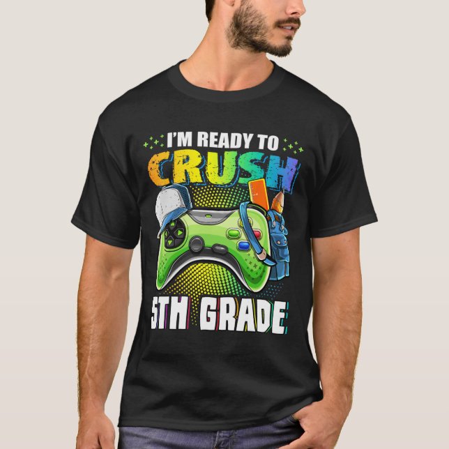 Ich bin bereit, die 5. Klasse CK für das Video Ga T-Shirt (Vorderseite)