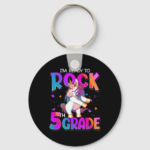 Ich bin bereit, die 5. Klasse Einhorn Ck Rock zu s Schlüsselanhänger