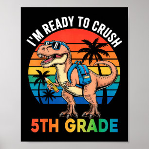 Ich bin bereit, die 5. Klasse zurück zur Schule Di Poster