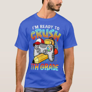 Ich bin bereit, die 7. Klasse Videospiel zurück zu T-Shirt