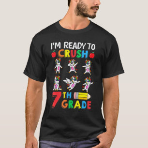 Ich bin bereit, die 7. Klasse zu knacken, Dabbing- T-Shirt