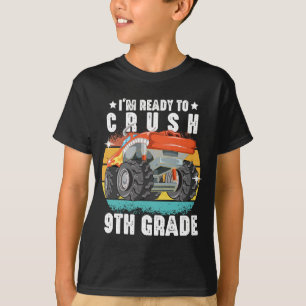 Ich bin bereit, die 9. Klasse wie ein lustiger Mon T-Shirt