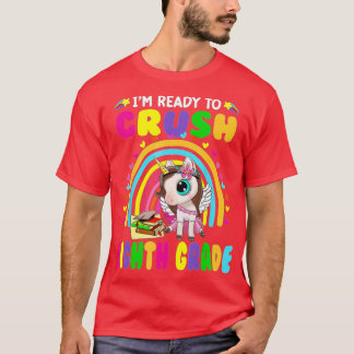 Ich bin bereit, die Achte Klasse zurück in die Sch T-Shirt