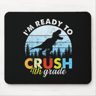 Ich bin bereit, die Dinosaurier-Jungs der 4. Klass Mousepad