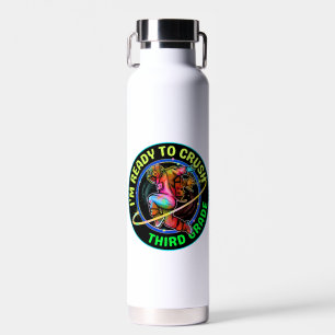 Ich bin bereit, die dritte Klasse zu rocken Trinkflasche