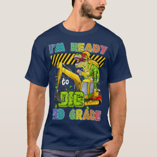 Ich bin bereit, die dritte Klasse zurück zur Schul T-Shirt