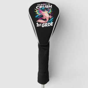 Ich bin bereit, die erste Klasse Axolotl Back Scho Golf Headcover